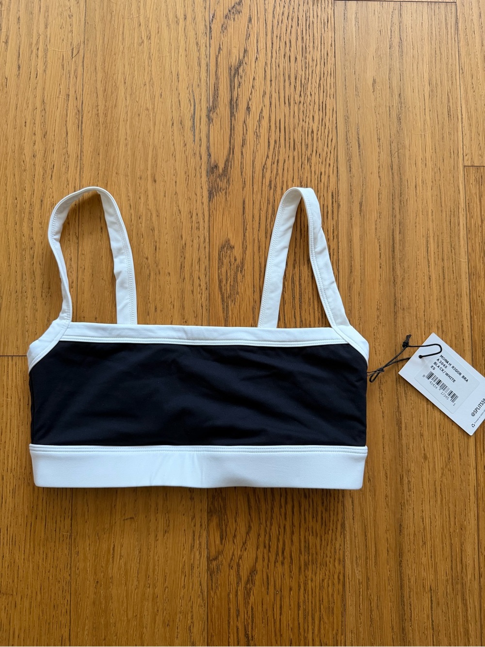 Splits59 Monah Rigor Bra in Black & White Sz XS- NWT